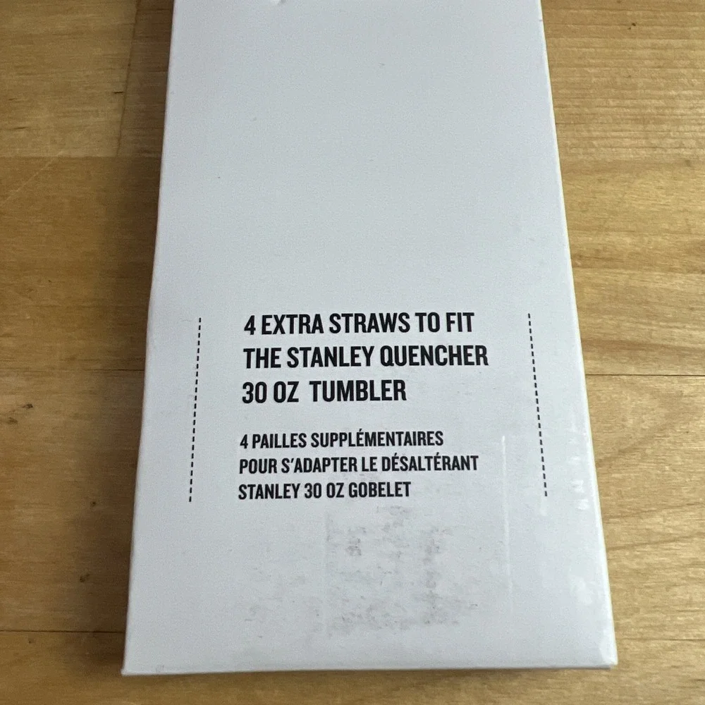 STANLEY QUENCHER TUMBLER Replacement Straws 30 OZ Colorful SET OF 4  NIB